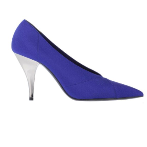 Casadei Women's Electric Blue Heels Size 39 - Picture 3 of 11